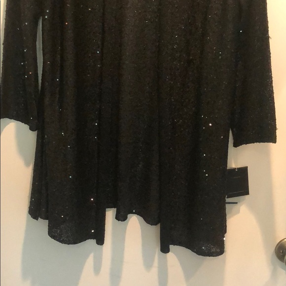 NWT Duster Length Sweater with A Little Sparkle - Picture 3 of 7